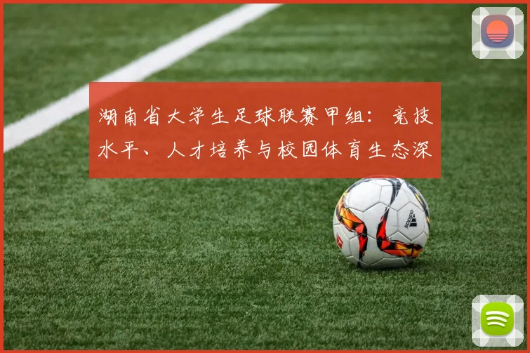 湖南省大学生足球联赛甲组：竞技水平、人才培养与校园体育生态深度解析